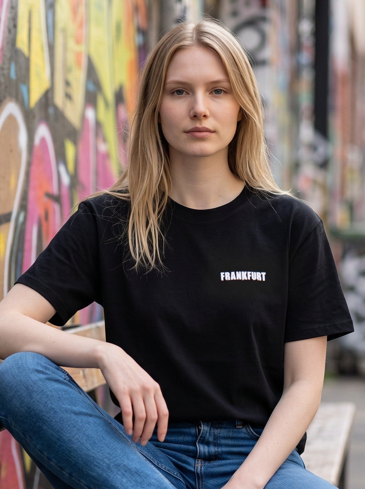 FRANKFURT „069 SKYLINE“ SINATURE SHIRT - DEEP BLACK