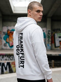 FRANKFURT BACK 069 HOODIE – PURE WHITE